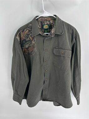 Cabela's Men’s Camo Shooting Shirt -‎ Size Large